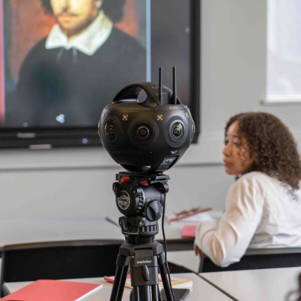 Antser VR filming using Titan 360 camera in classroom