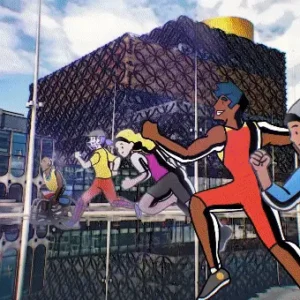 birmingham commonwealth games animation