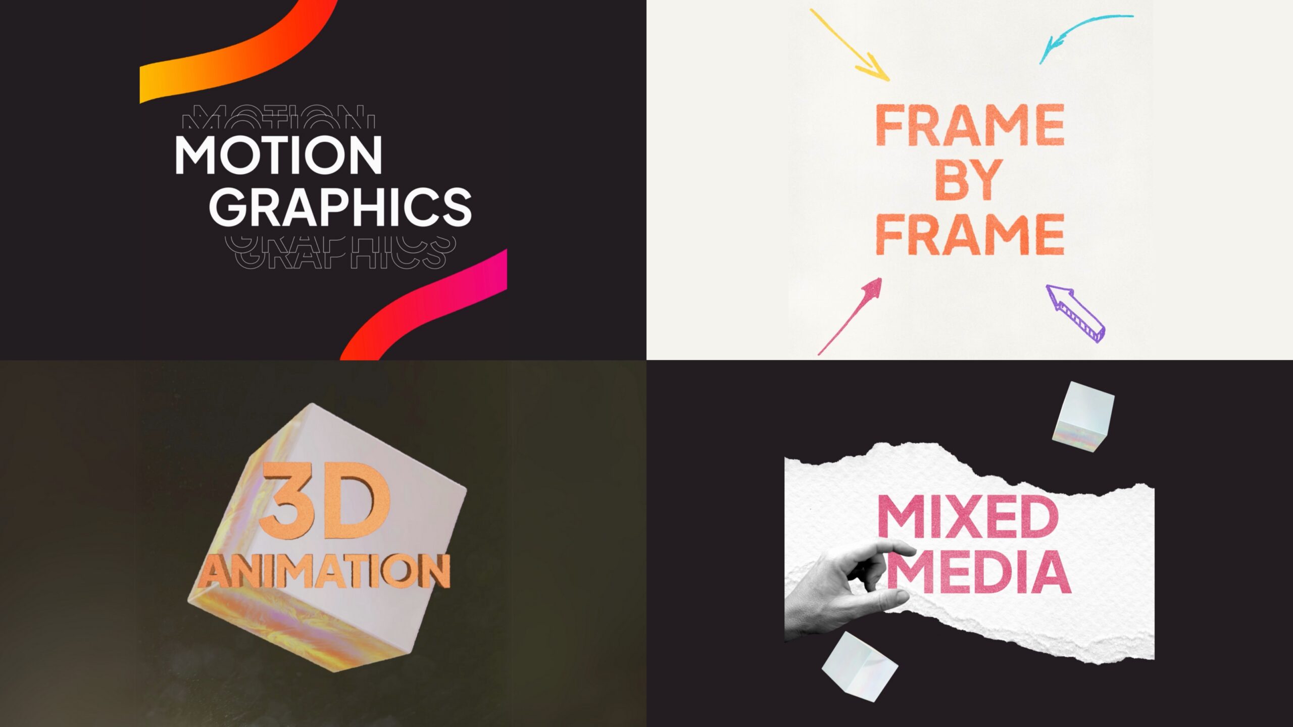 4 animation styles