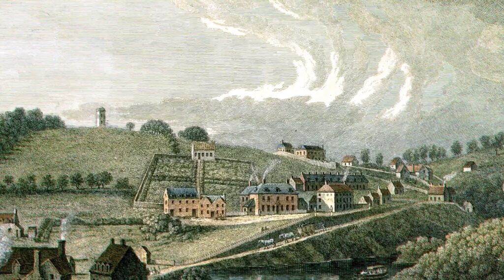 Painting of East Shropshire Coalfield Town