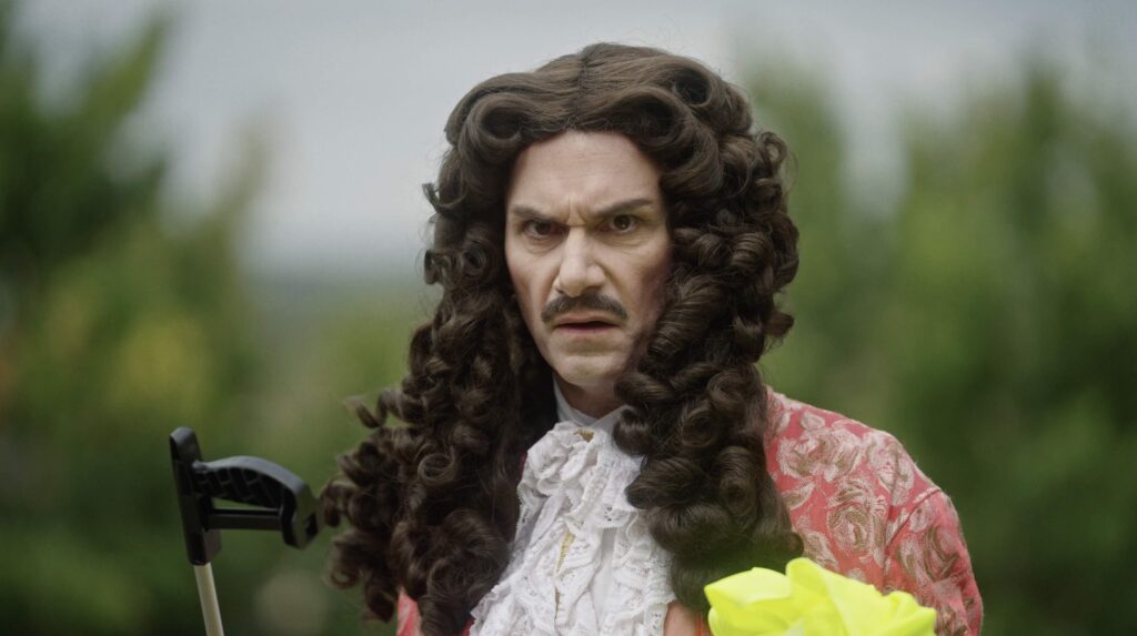 King Charles II lookalike in Historic Worcestershire